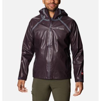 Columbia OutDry Ex Reign, Chamarras Morados Oscuro Para Hombre | 160872-SYN